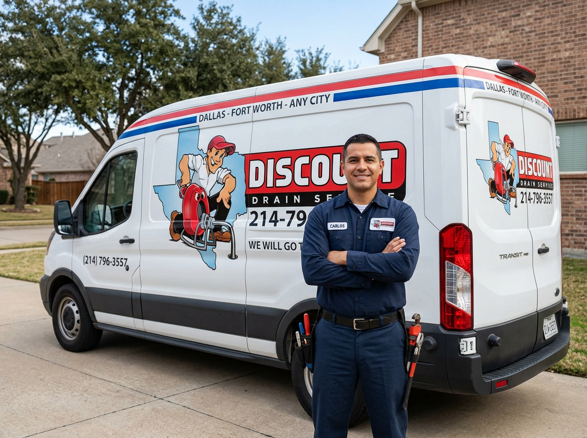 Discount Drain van